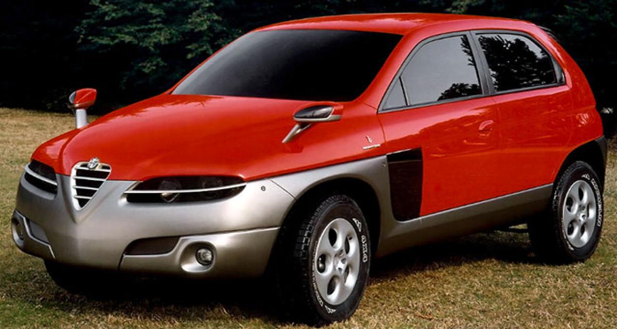 Les concepts Bertone : Alfa Romeo Sportut (1997)