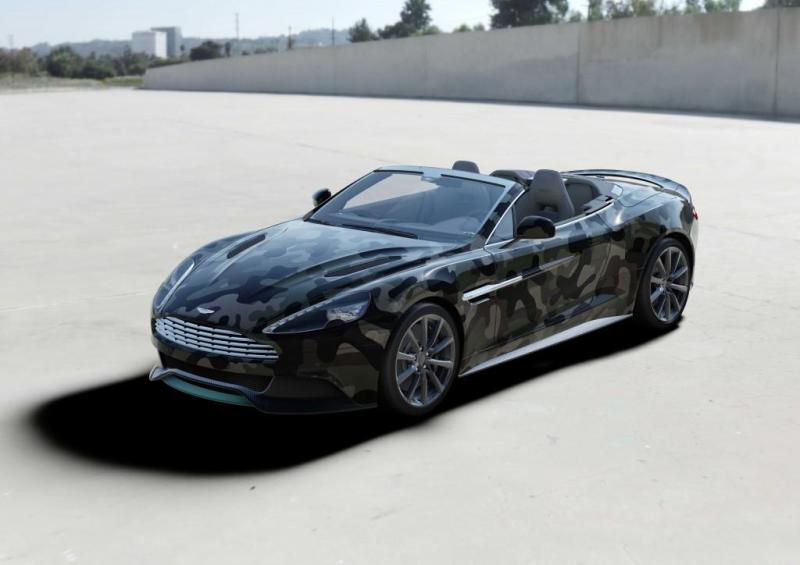  - Valentino et Aston Martin dévoilent une drôle de Vanquish 1