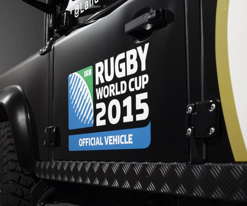 - Un Land Rover Defender spécial coupe du monde de rugby 1