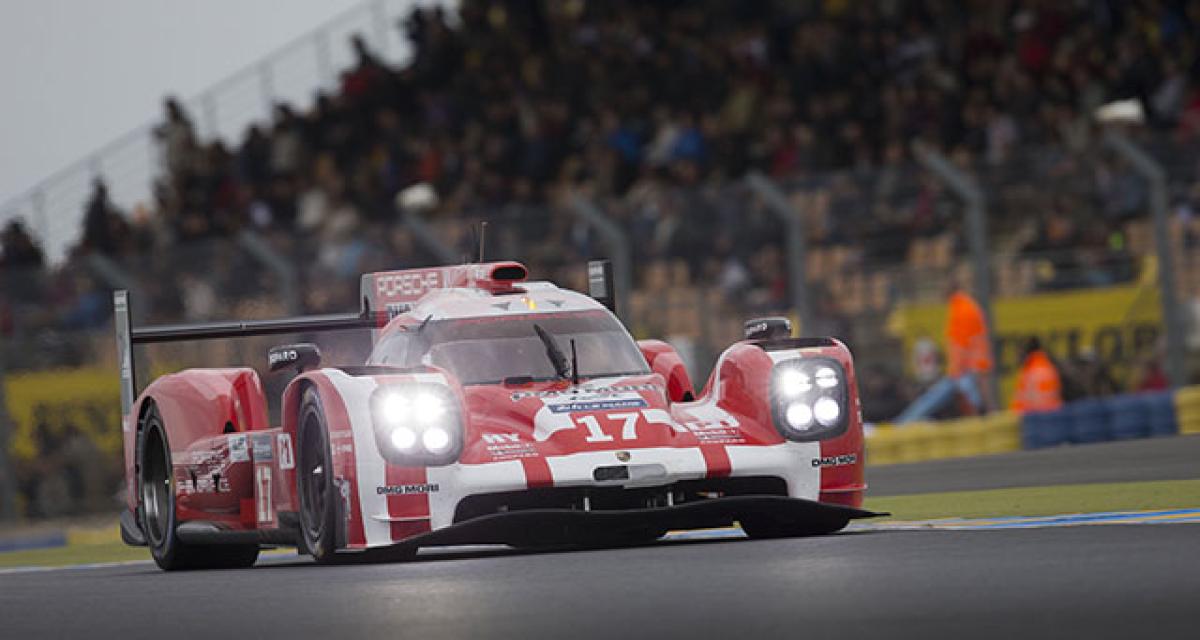 WEC 2015 : Porsche domine la journée test au Mans