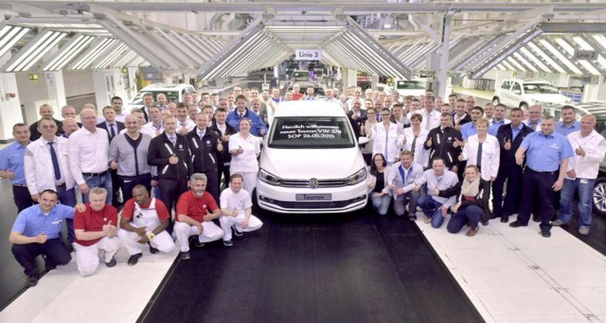Volkswagen Touran : production lancée