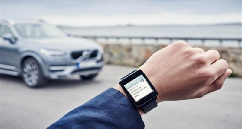  - Volvo on Call : connectivité avec Apple Watch et Android Wear
