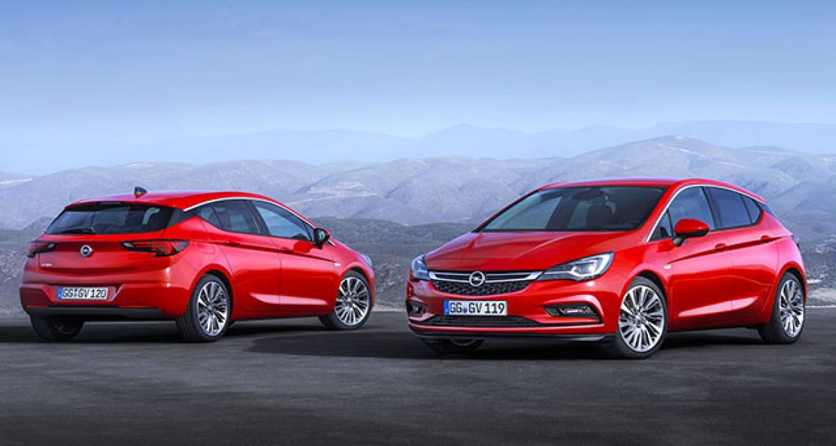 Francfort 2015 : Opel Astra