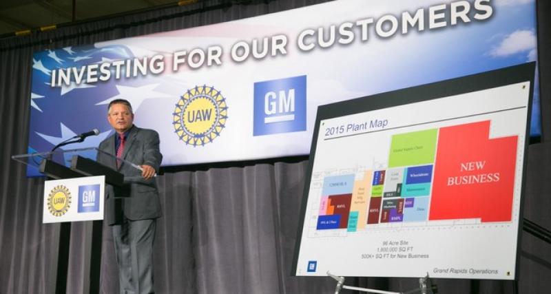  - GM investit à Grand Rapids