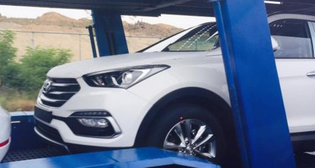 Hyundai Santa Fe : version restylée pour ce mois-ci