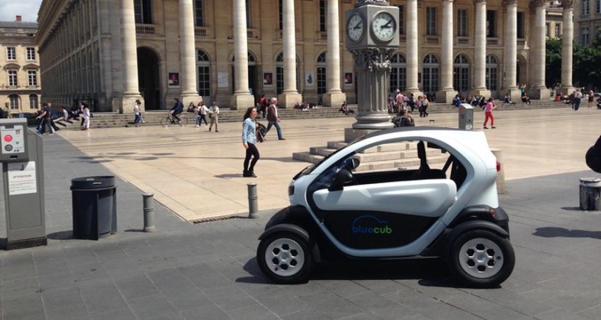 Renault Twizy : en auto-partage à Bordeaux