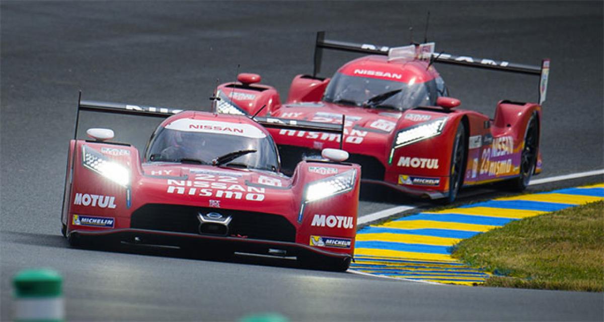 Le Mans 2015 : Les Nissan GT-R LM reléguées derrière les LMP2
