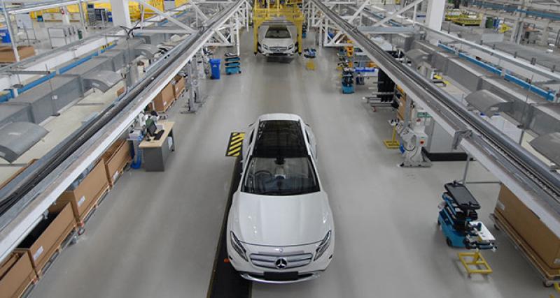  - Mercedes lance la production du GLA en Inde