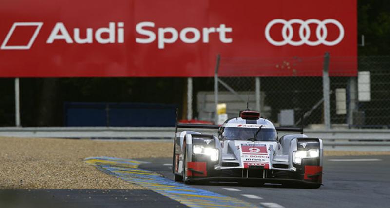  - Le Mans 2015 : Tiens voilà les Audi au warm up