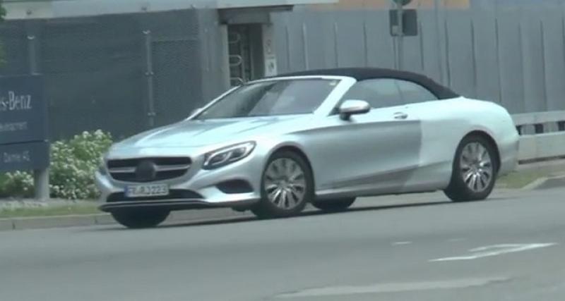  - Spyshot : Mercedes Classe S Cabriolet et Classe C Cabriolet