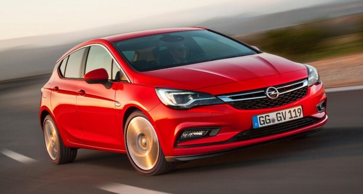Opel Astra : nouveaux détails sur le 1.4 l Turbo