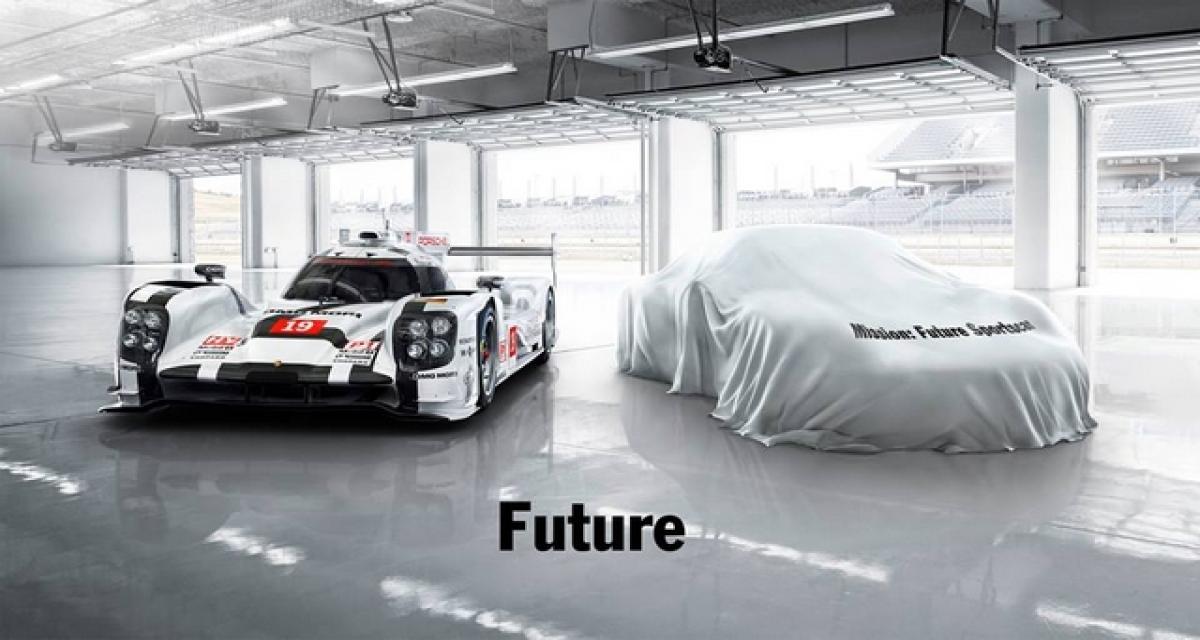 Porsche : un nouveau teaser