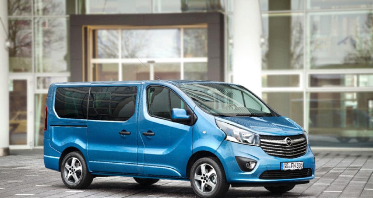 Nouvel Opel Vivaro Tourer : les tarifs