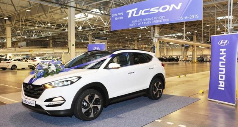  - Hyundai Tucson : production engagée