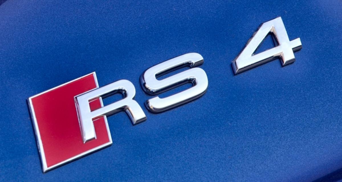 Incertitudes autour des Audi RS4 et RS5
