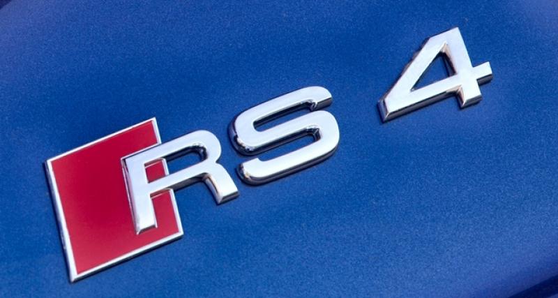  - Incertitudes autour des Audi RS4 et RS5
