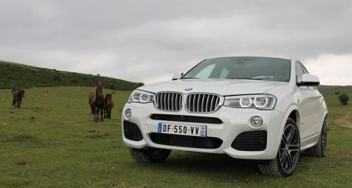 Détroit 2015 : BMW y présenterait un X4 M40i