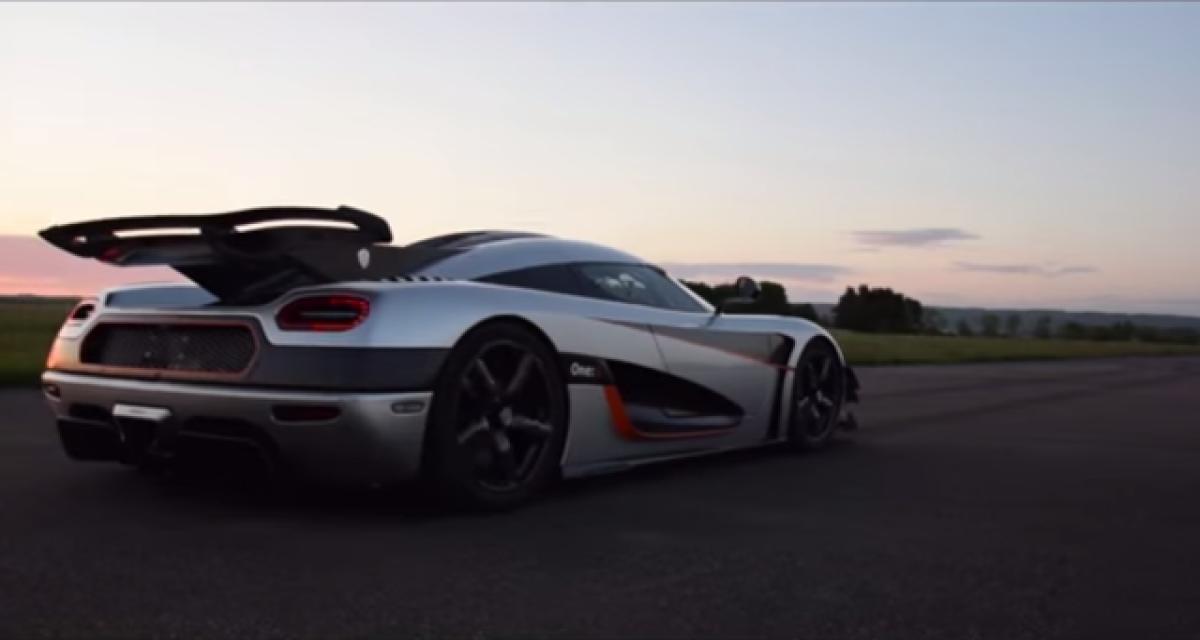 Koenigsegg One:1 bat le record du 0-300-0 km/h