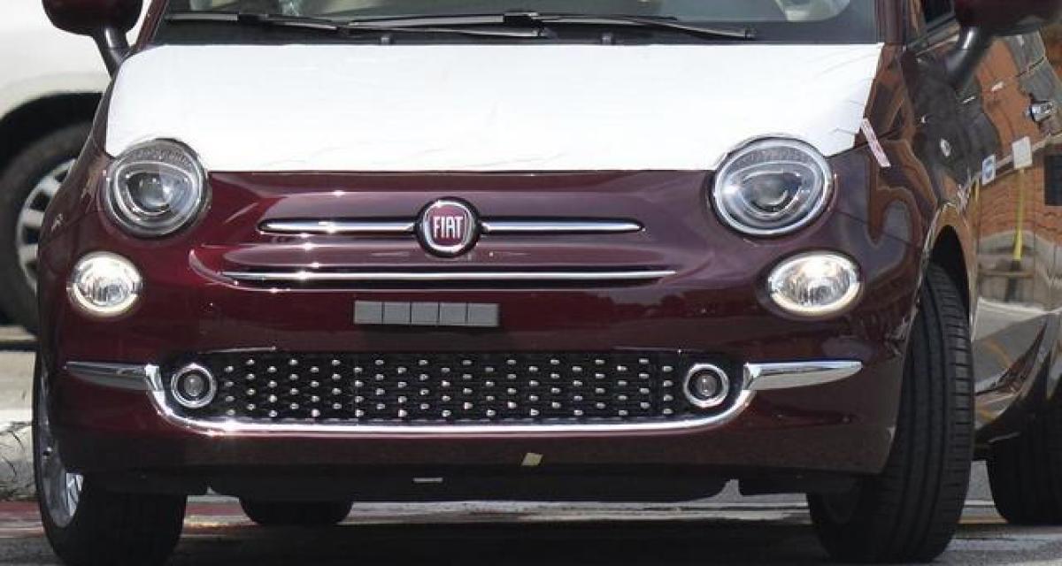 Spyshot : la Fiat 500 restylée ne cache presque plus rien
