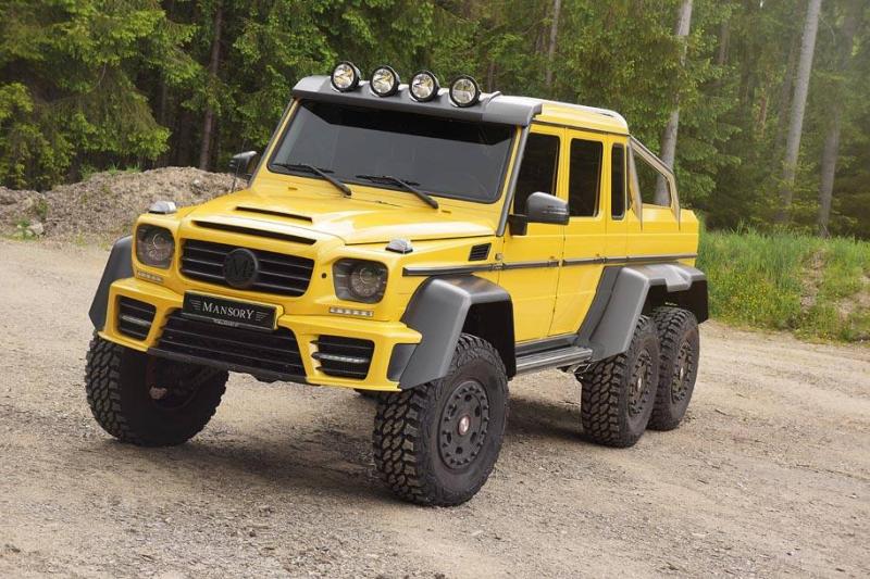  - Mansory et le Mercedes G63 AMG 6×6 1