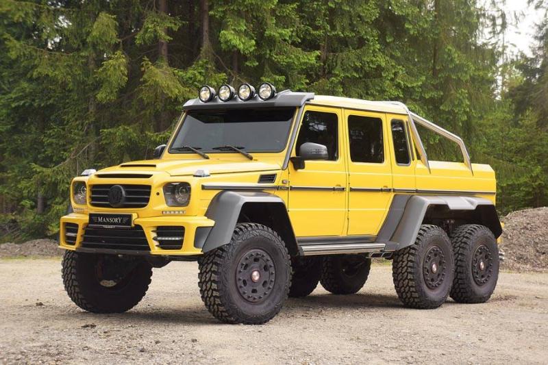  - Mansory et le Mercedes G63 AMG 6×6 1