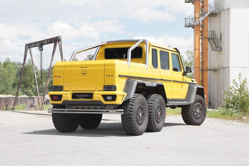  - Mansory et le Mercedes G63 AMG 6×6 1