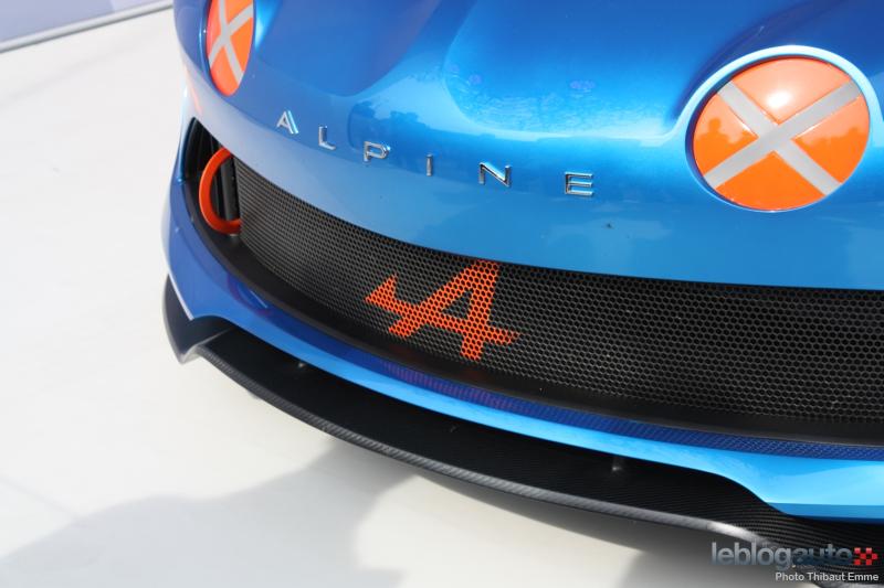  - Le concept car Alpine Célébration de près 1