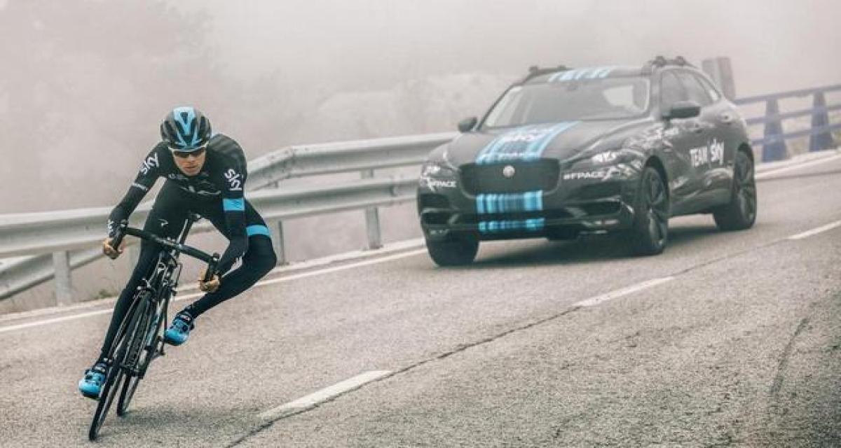 Jaguar F-Pace : un proto au Tour de France