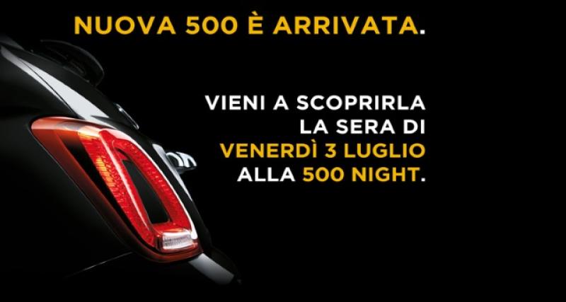  - Fiat 500 : instant teasing