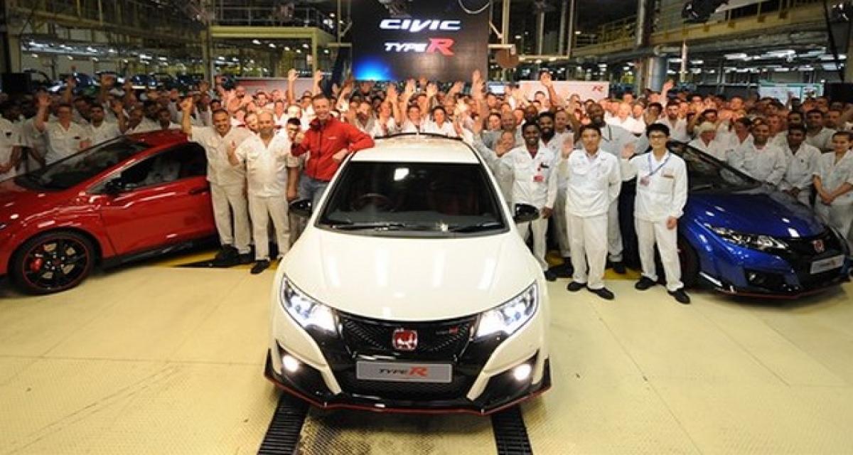 Honda Civic Type R : production engagée