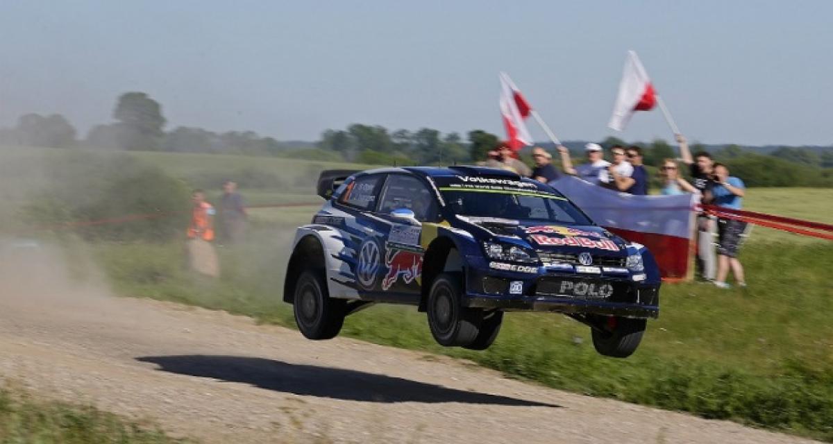WRC Pologne 2015 ES6 - ES9 : Ogier mène un triplé VW