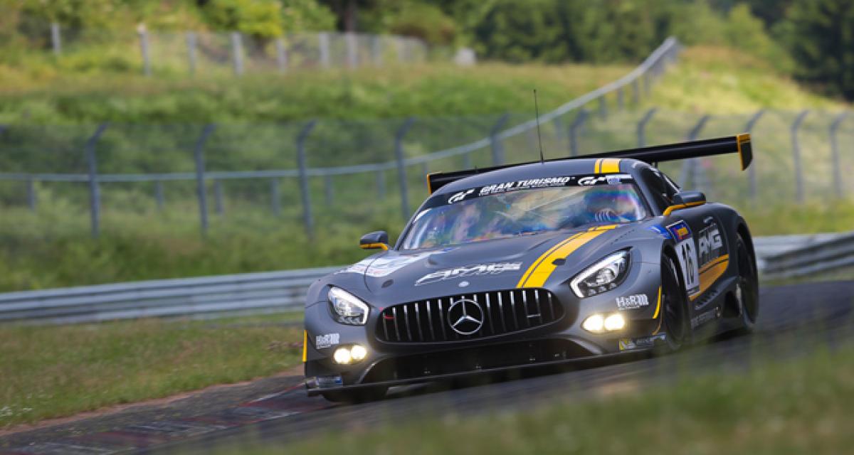 Mercedes AMG GT3 : première sortie, première pole