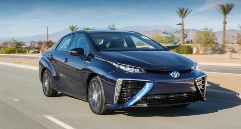  - Toyota Mirai : plus de 500 km d'autonomie selon l'EPA