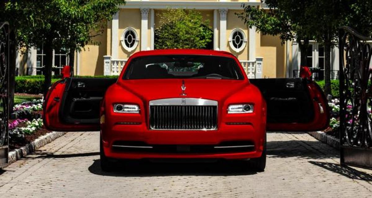 Rolls-Royce dévoile la Wraith St James Edition
