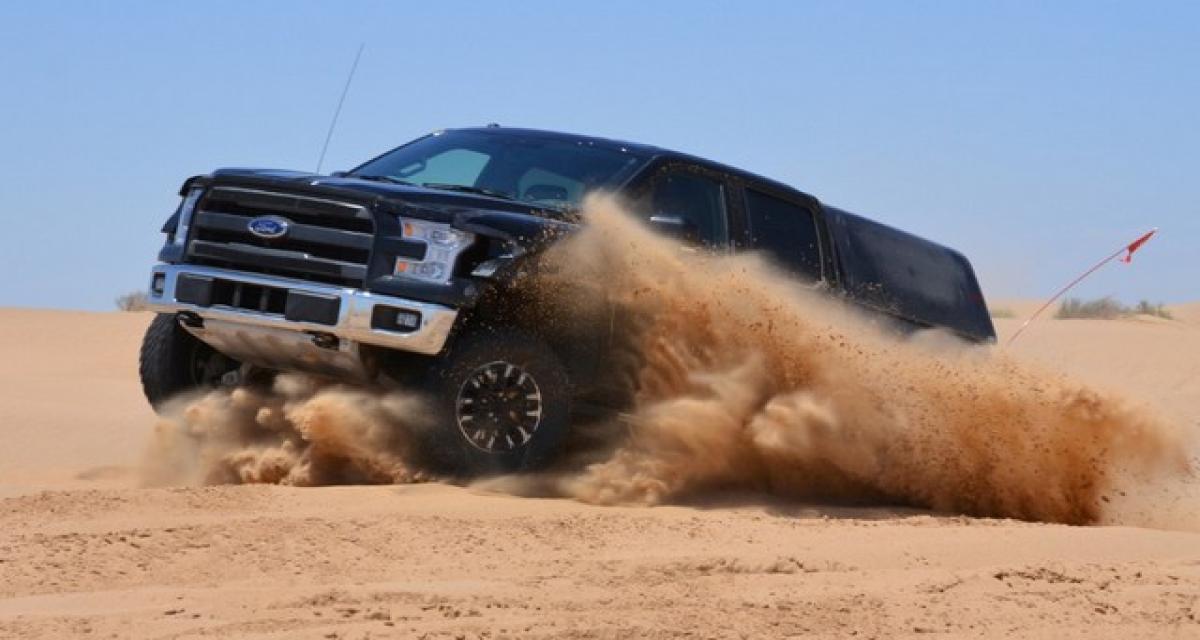 Ford F-150 Raptor : des essais dans le désert