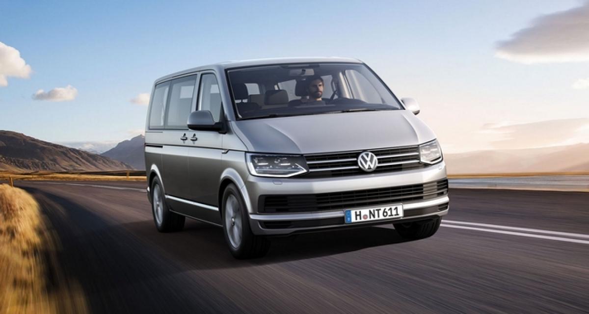 Volkswagen Transporter 6 : commandes ouvertes