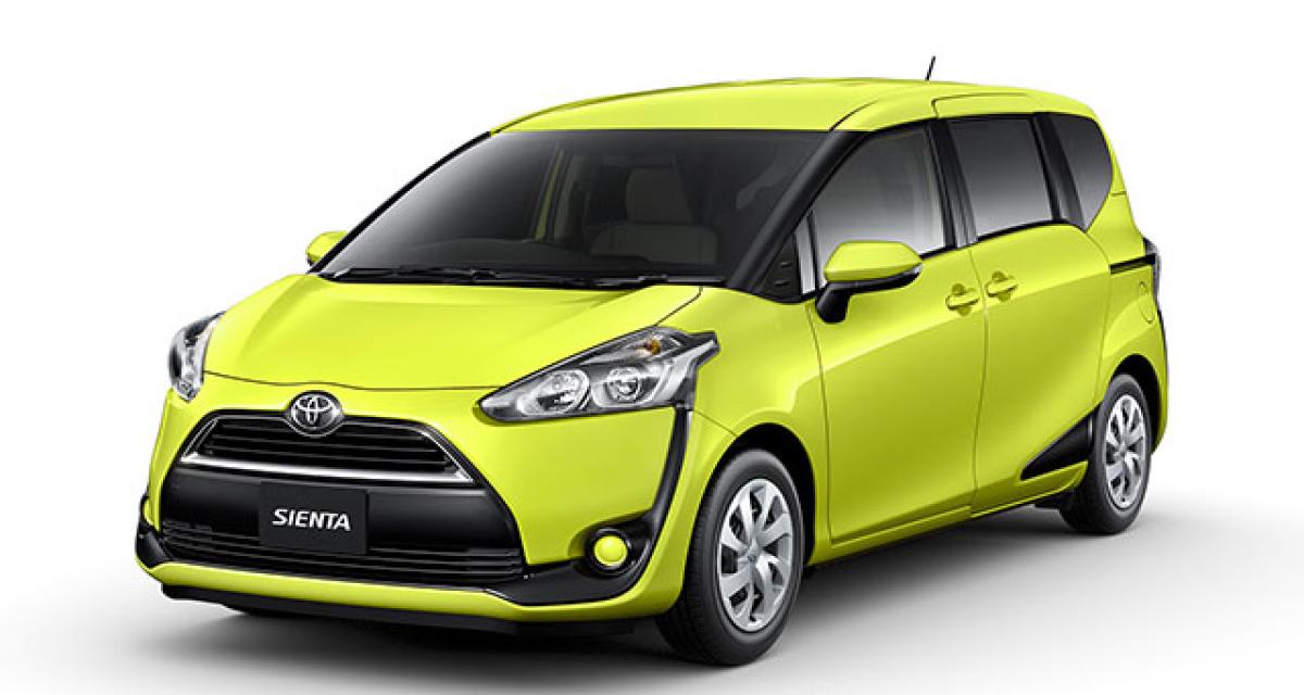 Toyota Sienta, hybride pour la seconde génération