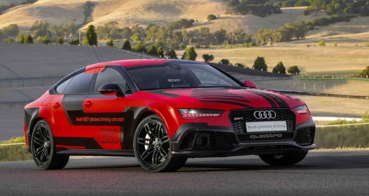Audi RS7 Piloted Driving Concept : 400 Kg de moins