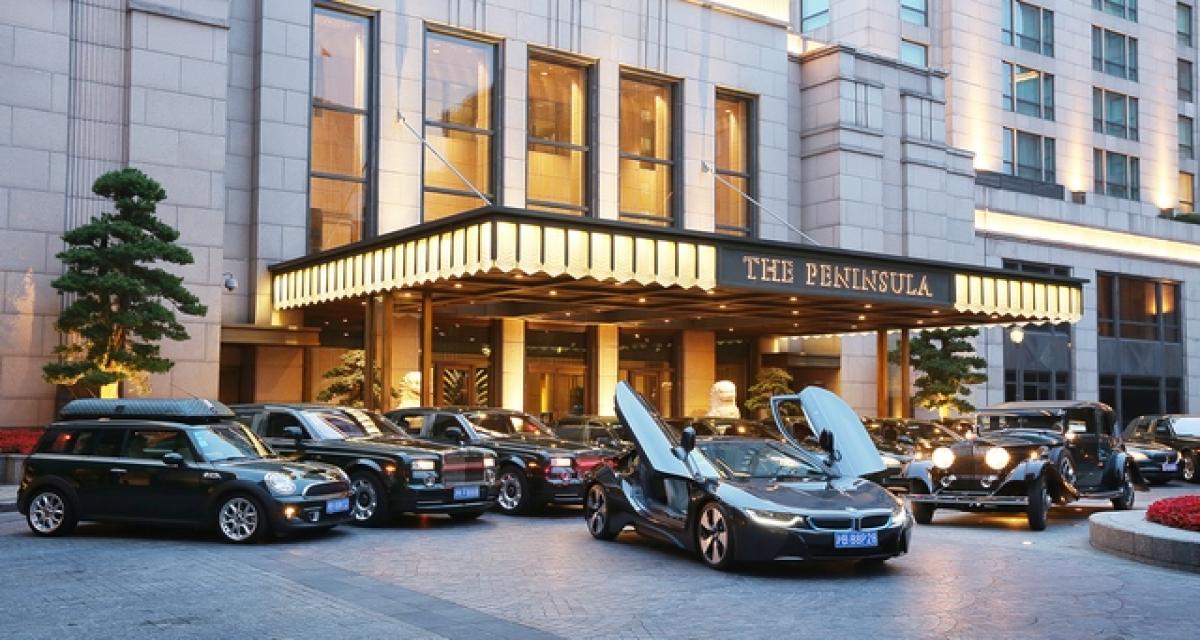 Une BMW i8 pour un hôtel de luxe à Shanghai