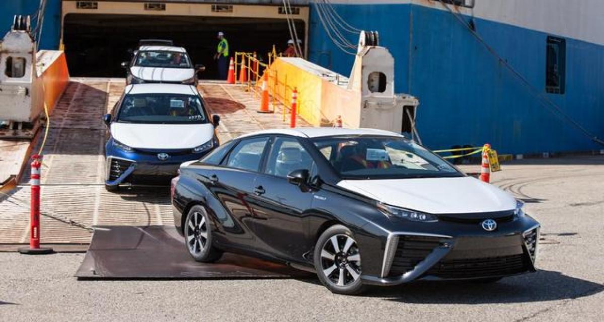 Toyota Mirai : débarquement aux États-Unis