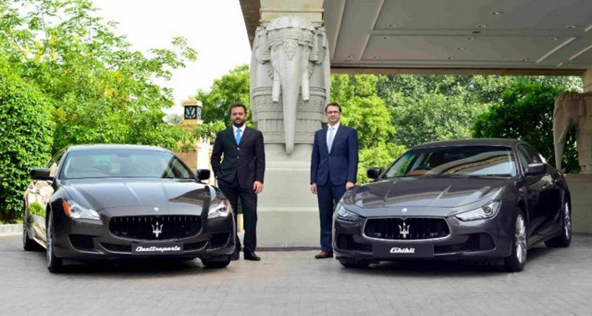 Maserati revient en Inde