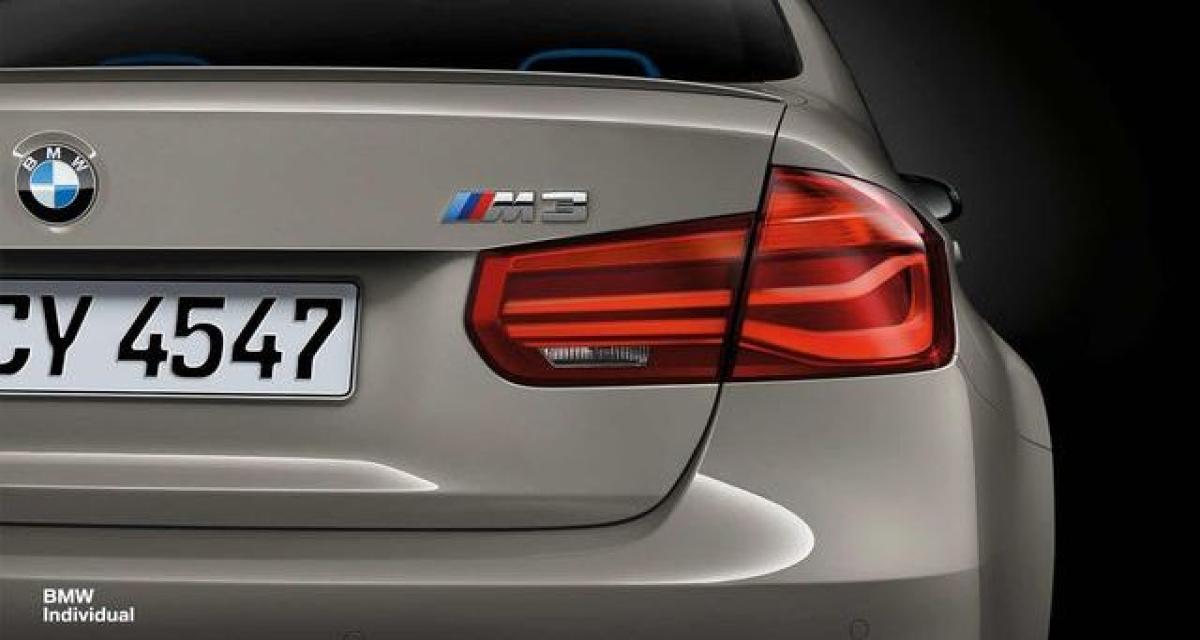 BMW M3 par BMW Individual