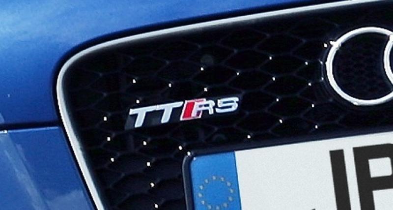  - Audi TT RS : la cavalerie se précise