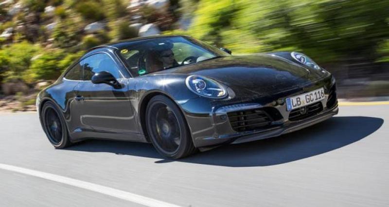  - Spyshots officiels : Porsche 911 restylée