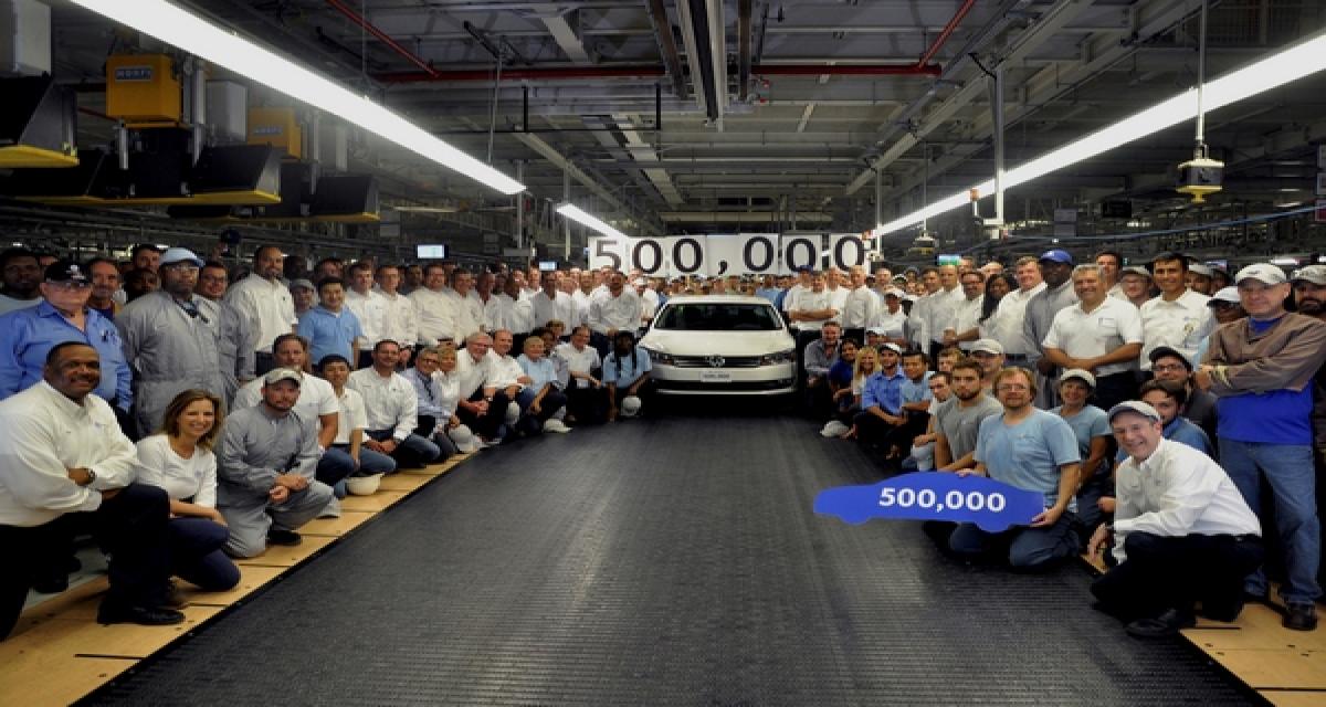 500 000 Volkswagen Passat à Chattanooga