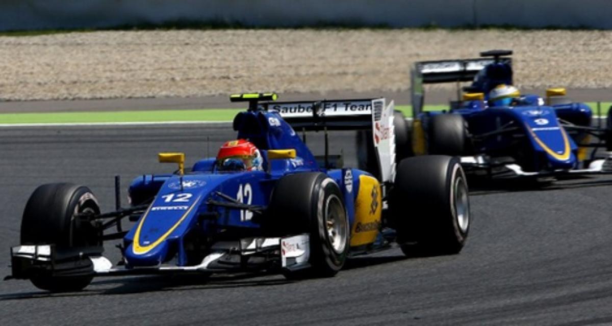 F1 : Ericsson et Nasr prolongés par Sauber