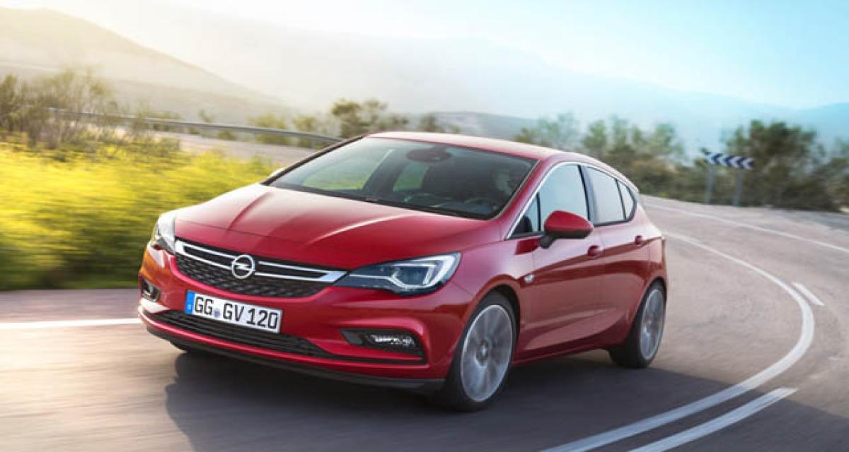 Les tarifs de la nouvelle Opel Astra connus