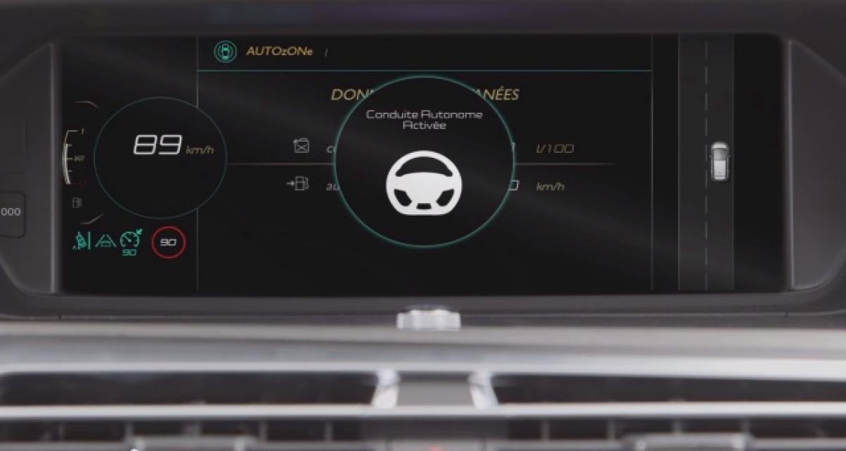 PSA présente un Citroën C4 Picasso semi-autonome