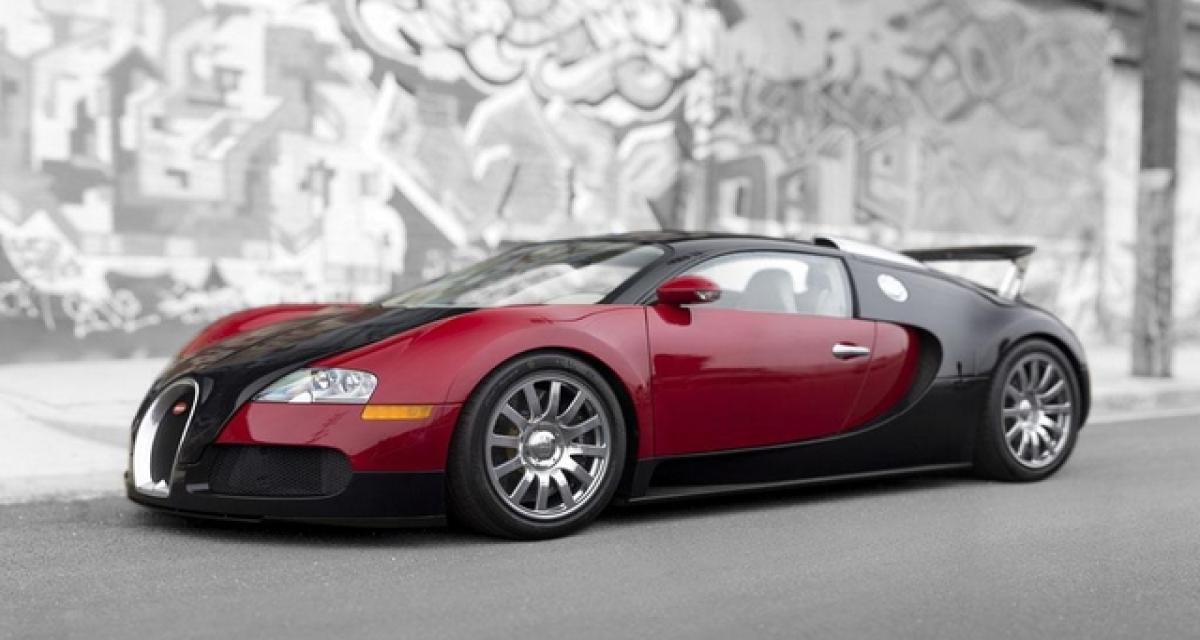 La première Bugatti Veyron sera vendue aux enchères