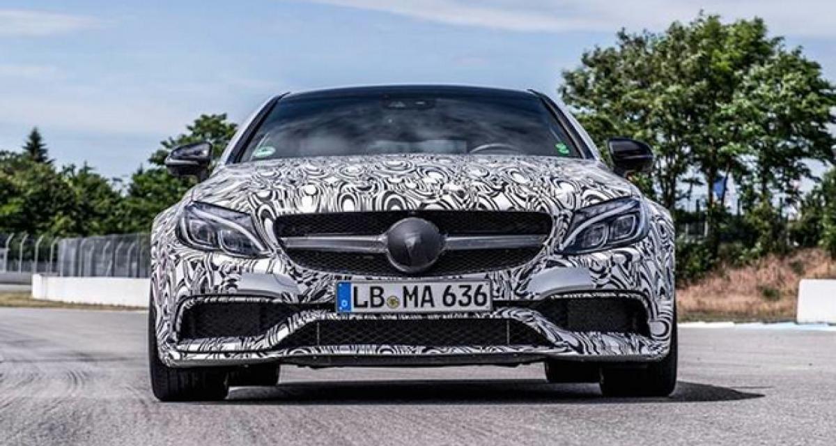 Mercedes-AMG C63 Coupé : le teasing continue